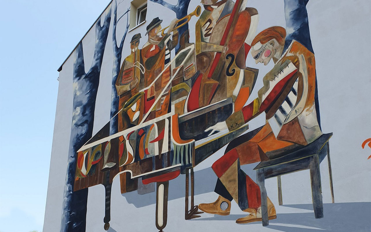 Otwarcie muralu w Kaliszu