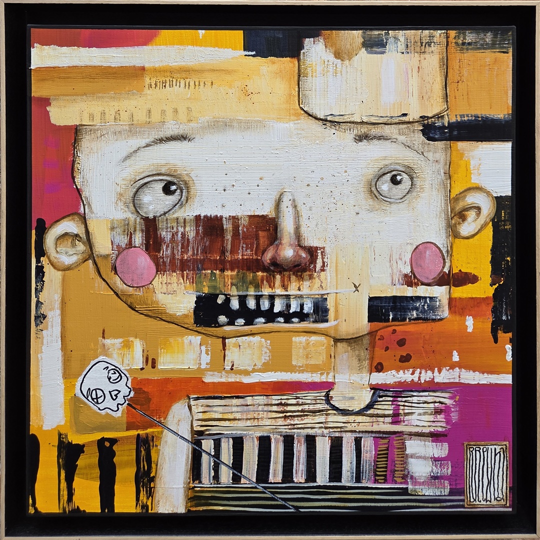 wojciech-brewka-akryl-płótno-2026-cykl-MY-Król-własnej-narracji